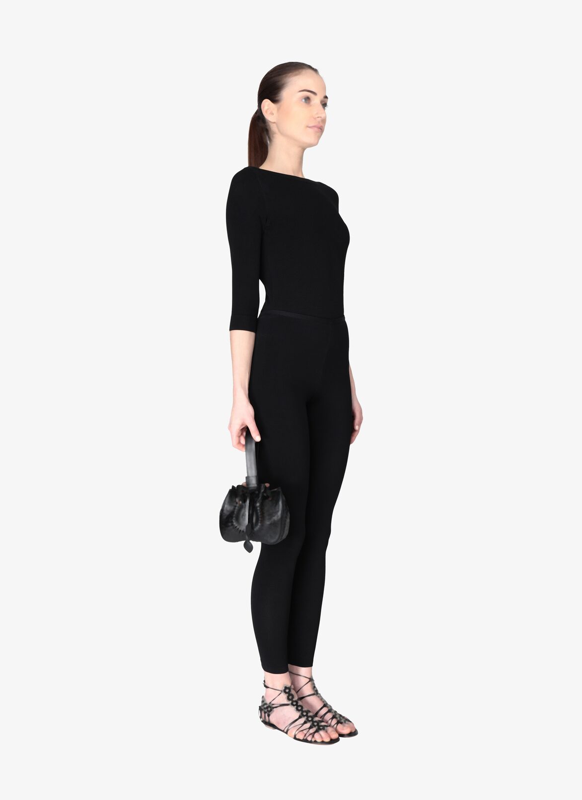 ROSEMARIE MINI TRESOR CERAMIQUE SW NOIR ALAÏA  ROSEMARIE MINI TRESOR CERAMIQUE SW NOIR NOIR